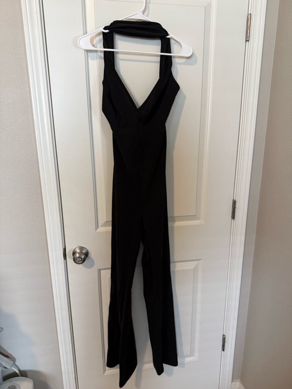 Black Halter Jumpsuit - Elegant Women’s Jumpsuit